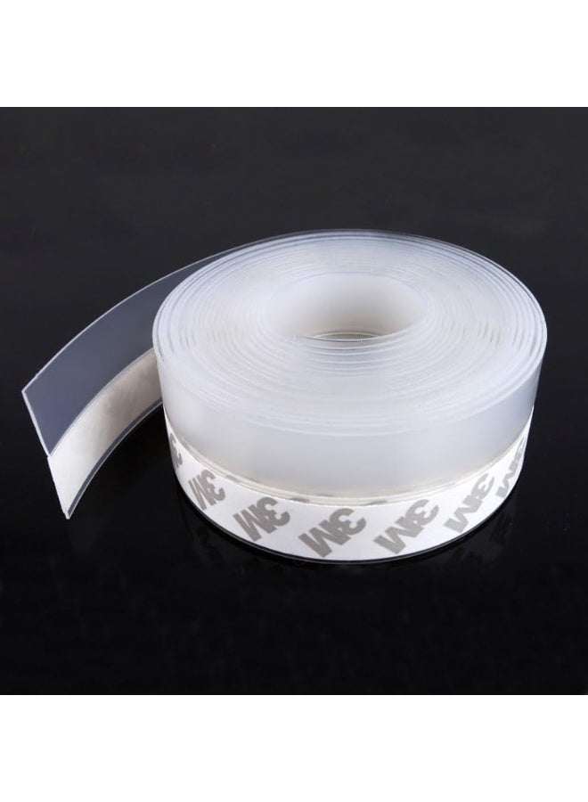 Flexible, self-adhesive, waterproof, leakproof, and mildew-proof sealing tape, suitable for sealing shower and bathroom floors, corners, walls, and toilets. - Image 1